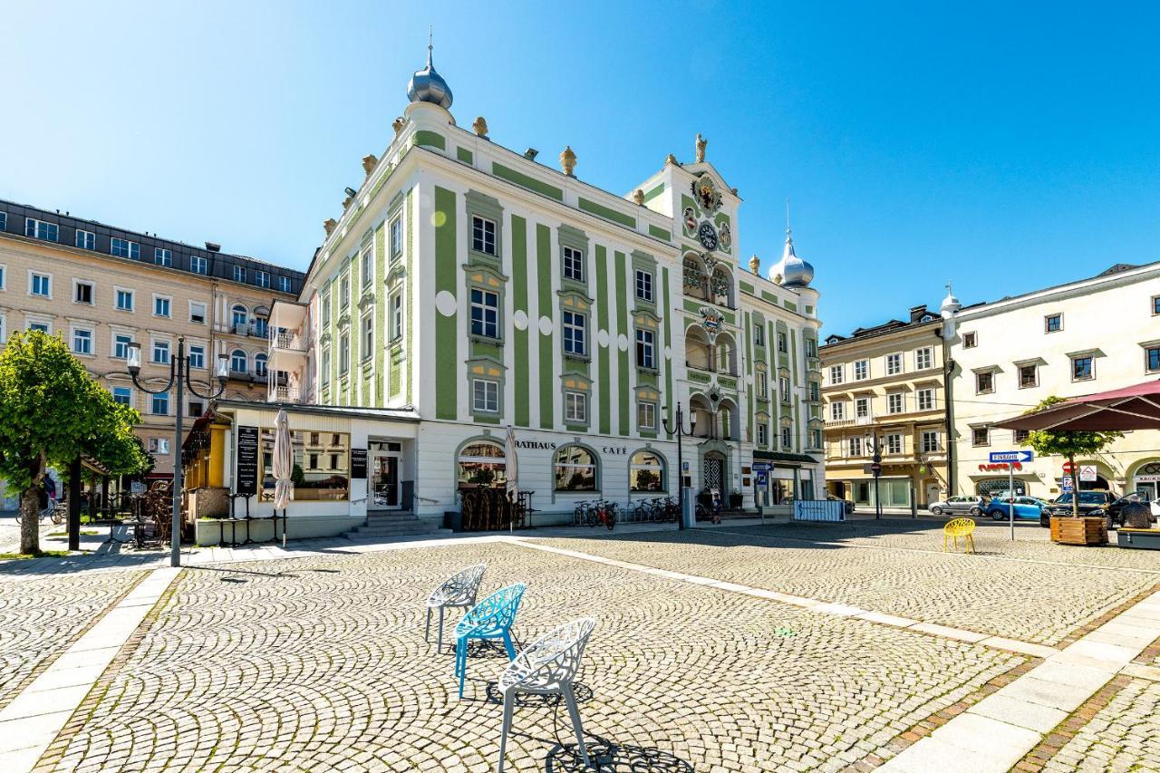 Boutiquehotel Zum Goldenen Hirschen Gmunden Eksteriør billede