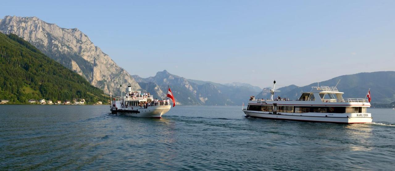 Boutiquehotel Zum Goldenen Hirschen Gmunden Eksteriør billede