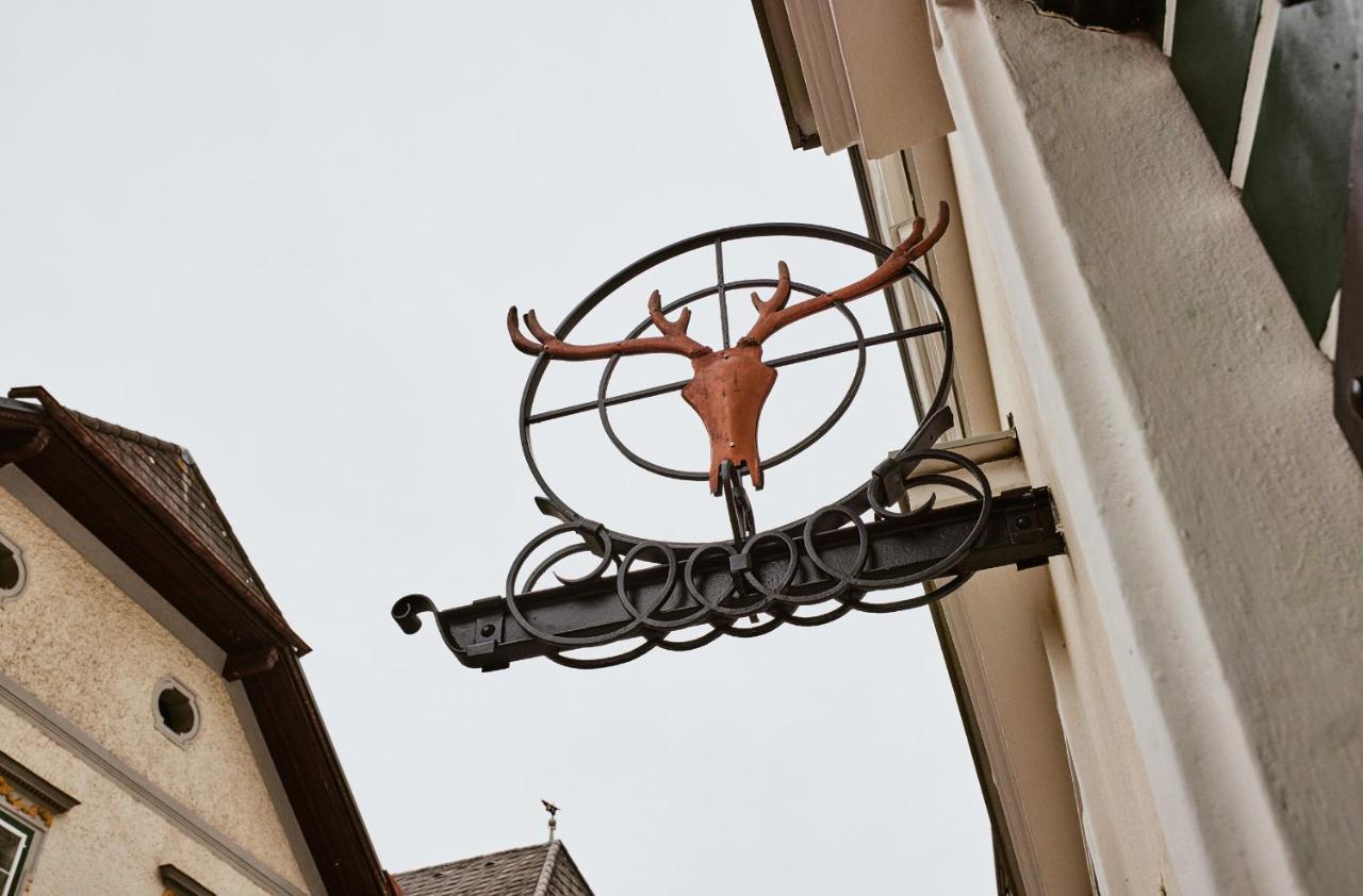 Boutiquehotel Zum Goldenen Hirschen Gmunden Eksteriør billede